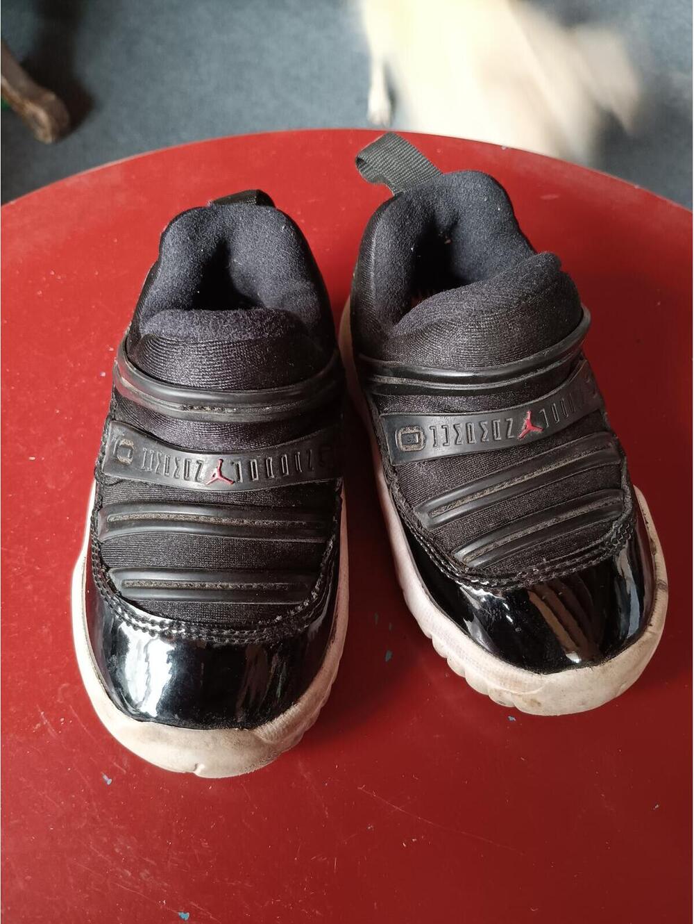 Toddler Jordan Retro 11 Sneakers Black and White